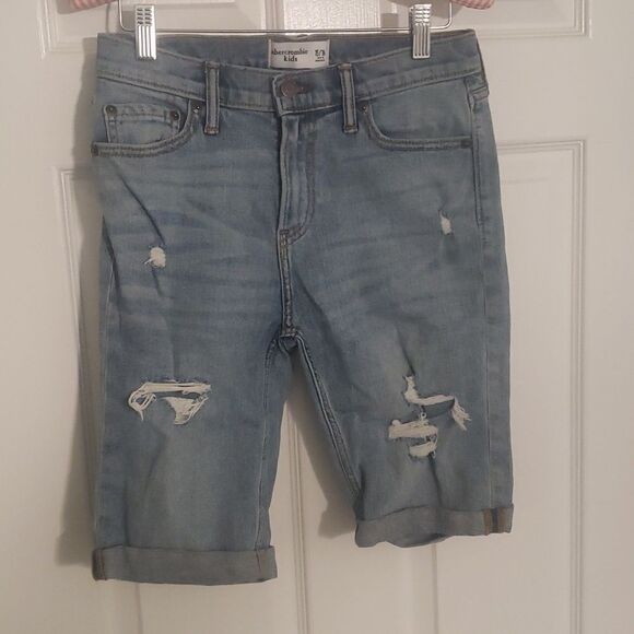 Abercrombie kids size 15/16 jean shorts - Picture 1 of 5